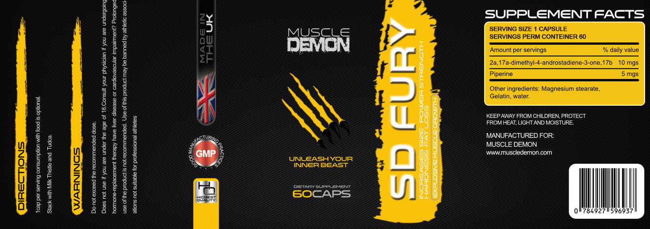 SD Fury - Superdrol Prescription