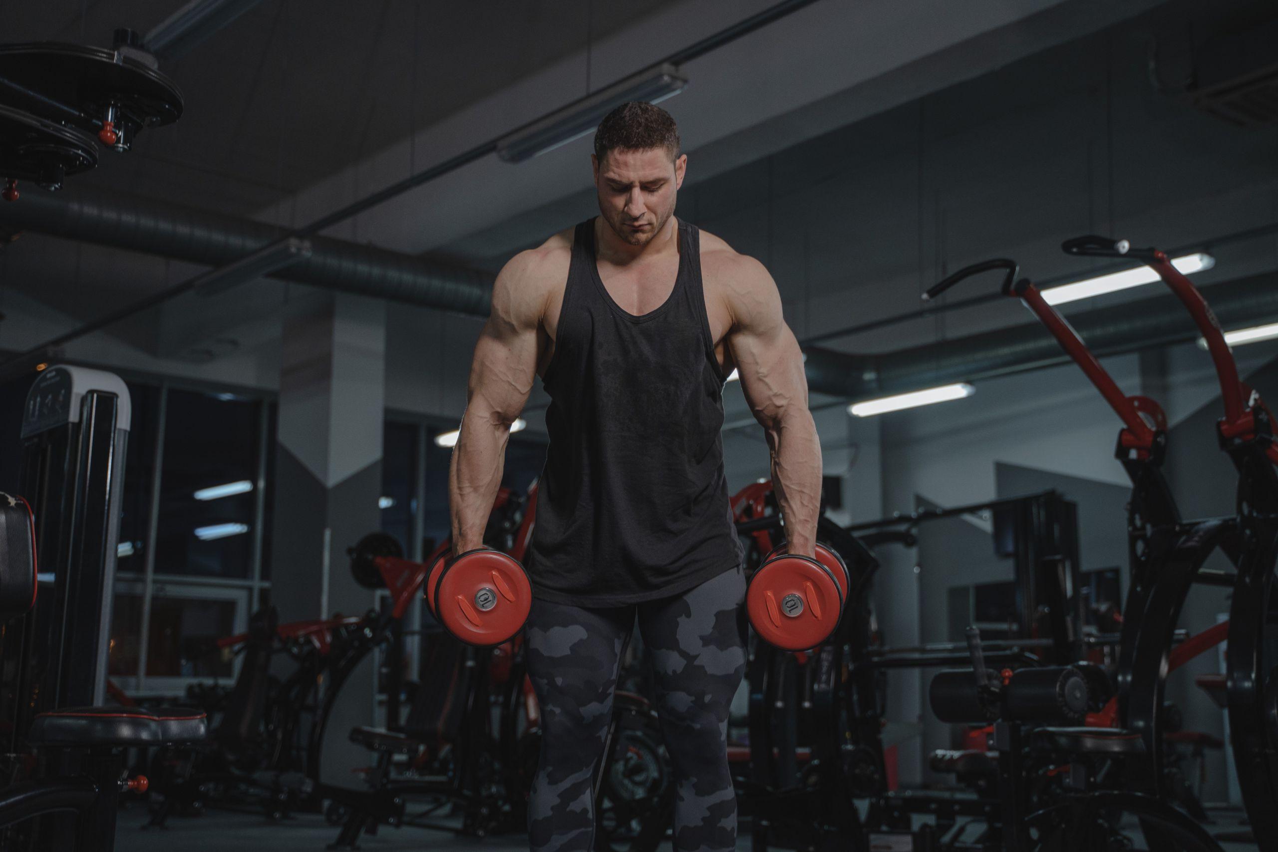 best traps workouts with dumbbells